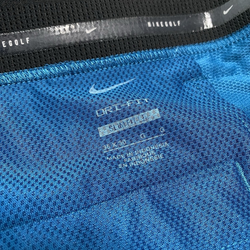Nike Pants Men's 35x30 Nike Golf Pants Vapor Slim Fit Blue Dri-Fit Golfing - Picture 11 of 13